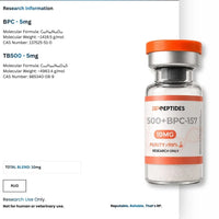 BPC 157 + TB500 10MG : Research Only