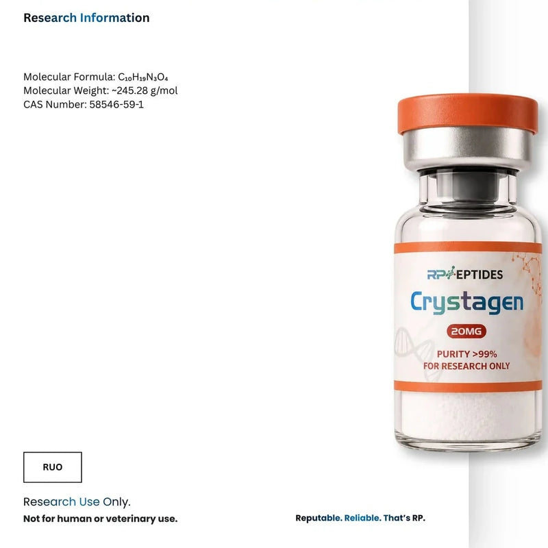Crystagen 20mg : Research Only