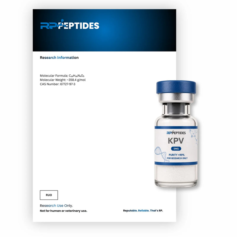 KPV 5MG : Research Only