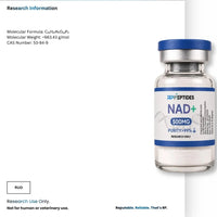 NAD+ 500MG : Research Only