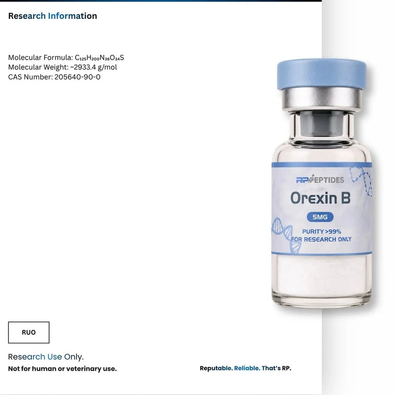 Orexin B 5mg : Research Only