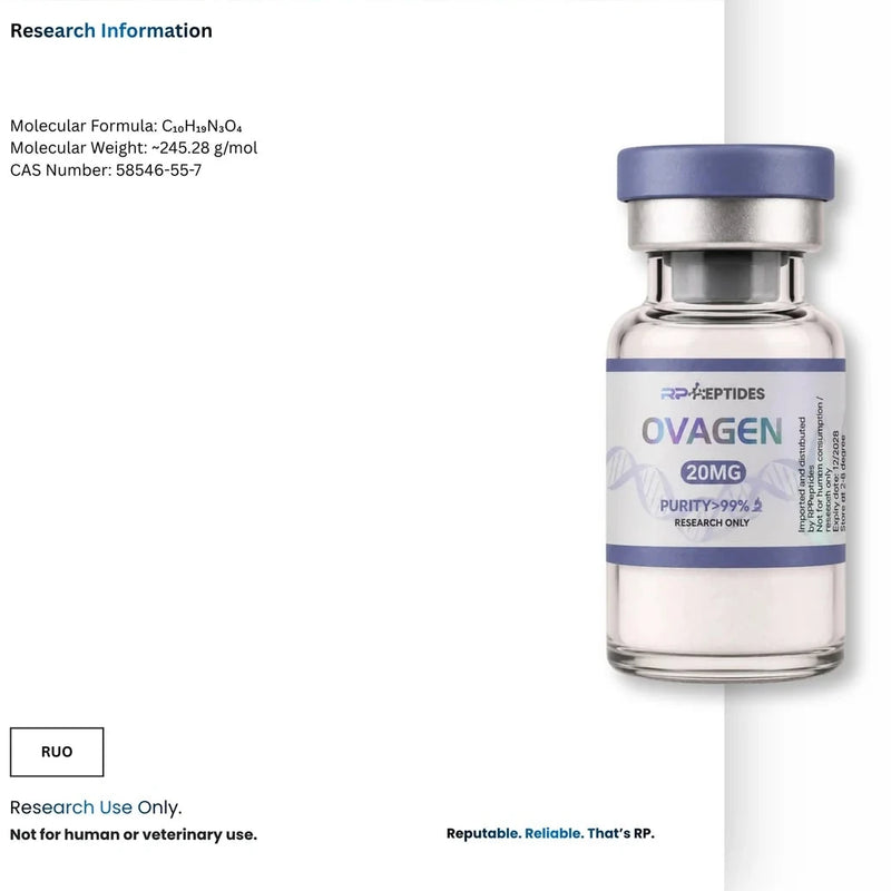 Ovagen 20mg: Research Only