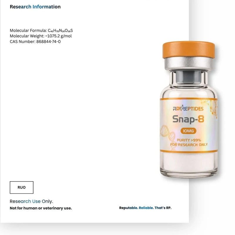 Snap-8 10MG: Research Only