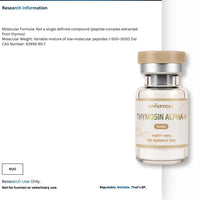 THYMOSIN ALPHA 1 5MG : Research Only