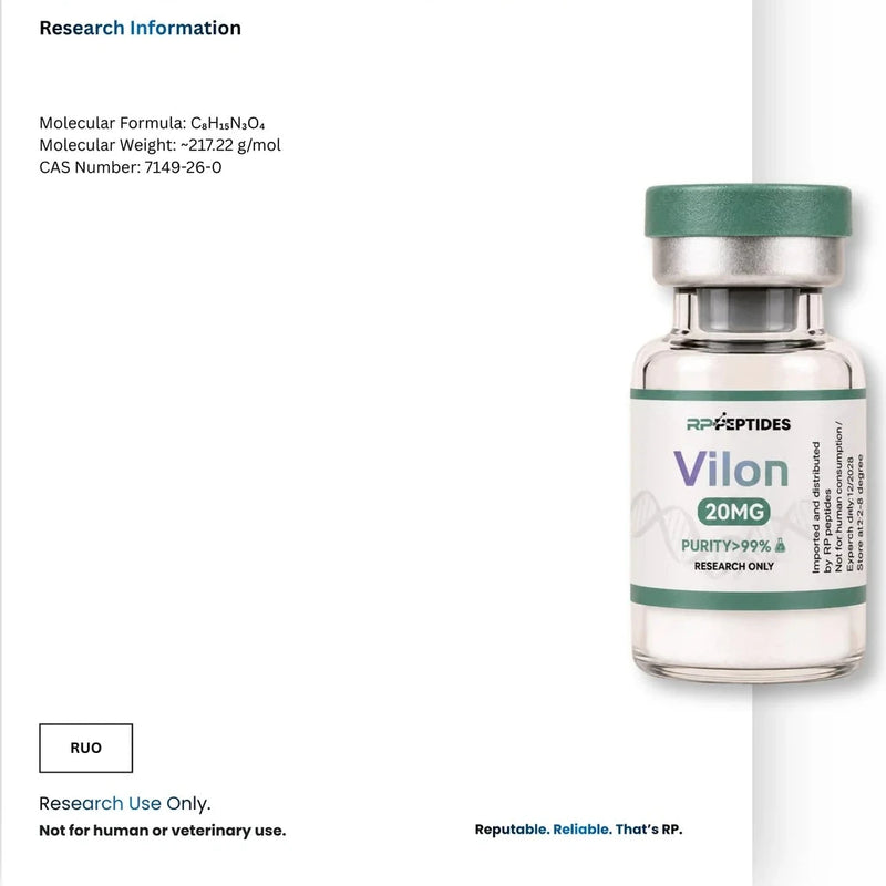 Vilon 20mg: research only
