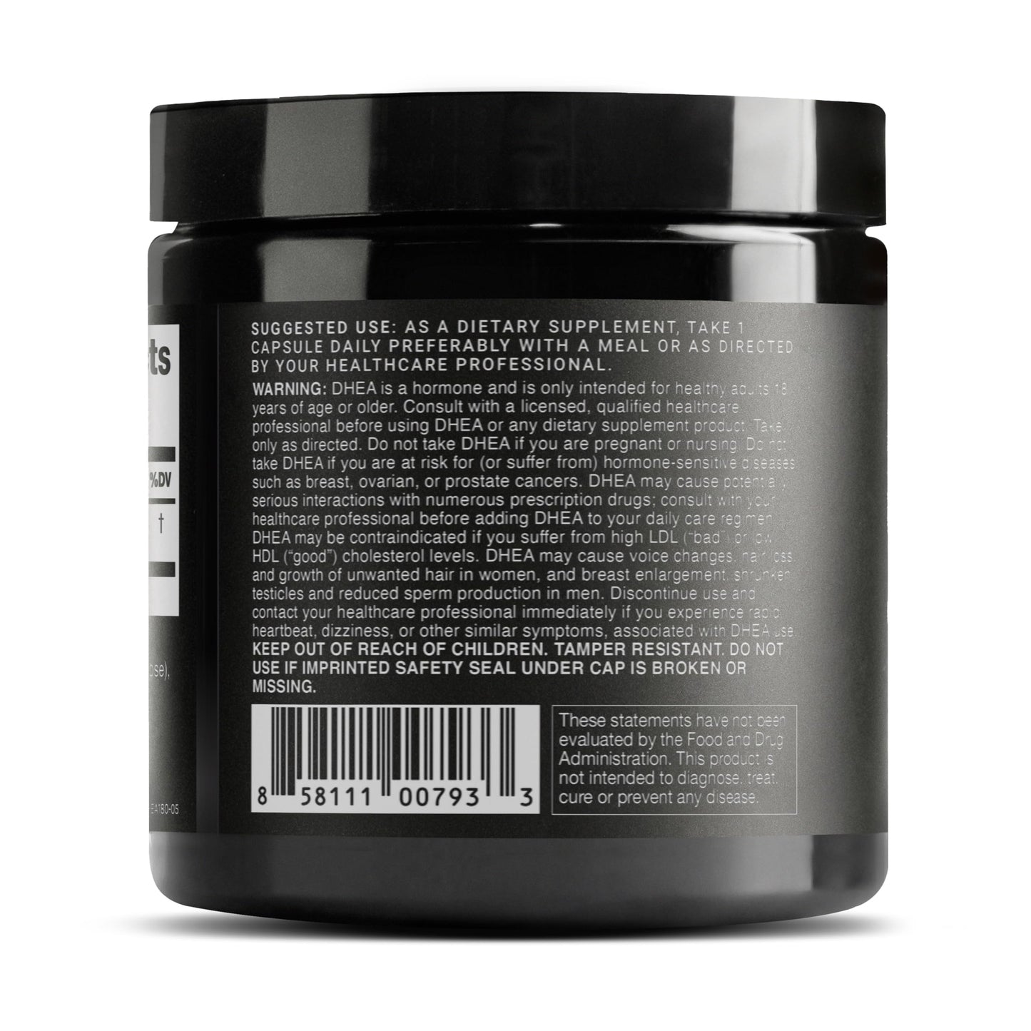 Toniiq DHEA 100mg – Ultra High Purity Micronized DHEA Supplement, 180 Capsules